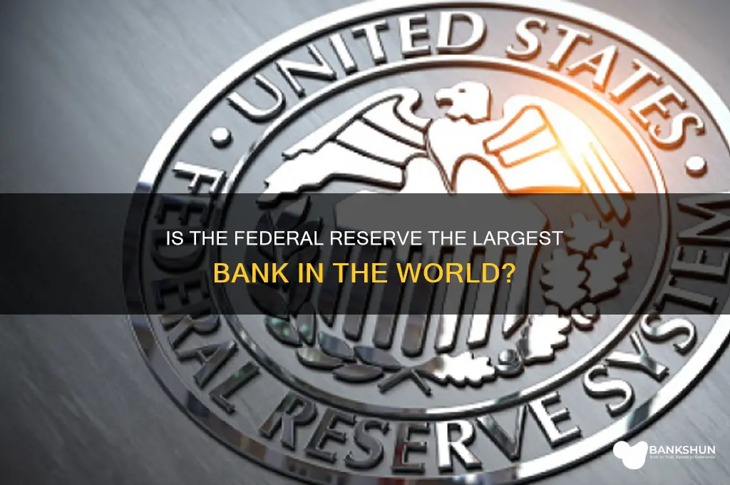 is the federal reserve the largest bank
