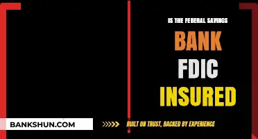 Is Federal Savings Bank FDIC Insured? Understanding Your Deposit Protection
