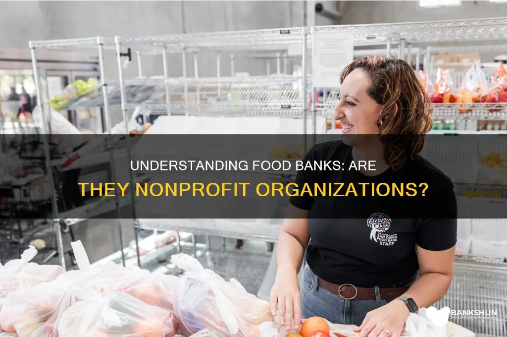 is the food bank a nonprofit organization