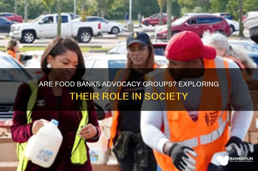 is the food bank an advocacy group