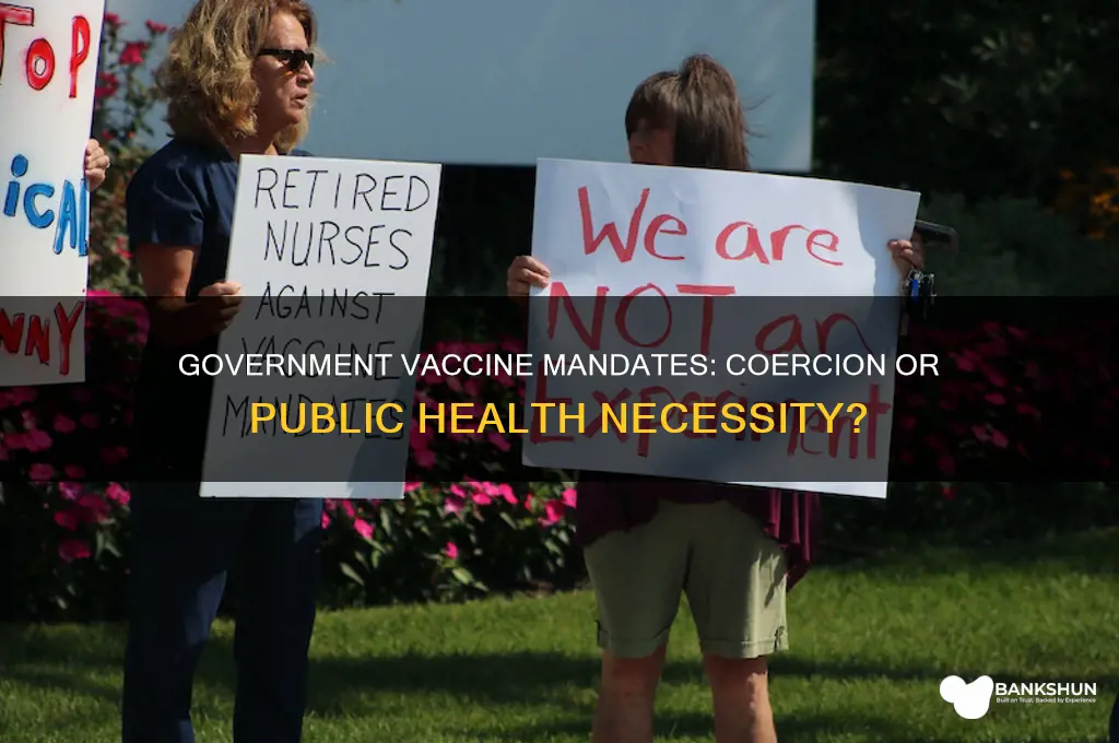 is the government pushing to force vaccines