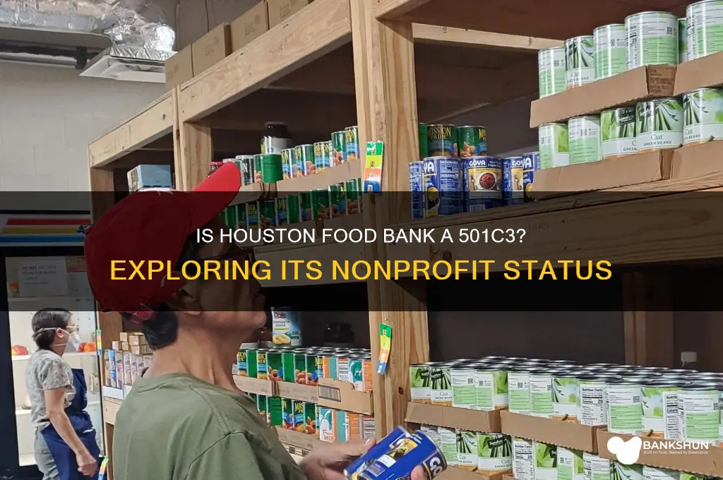is the houston food bank a 501c3