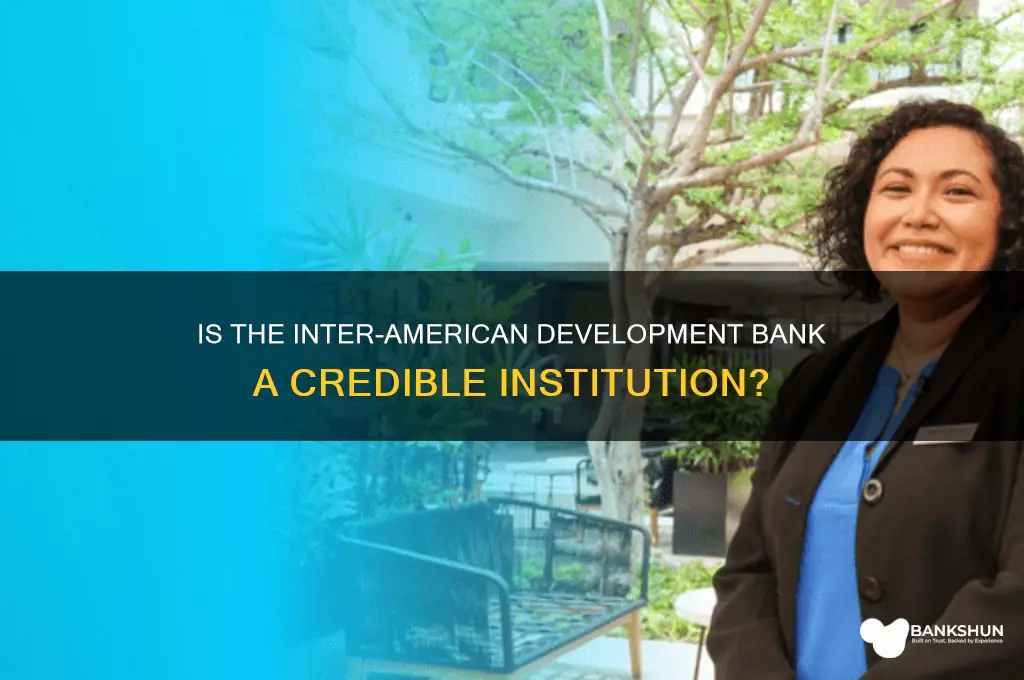 is the inter american development bank credible