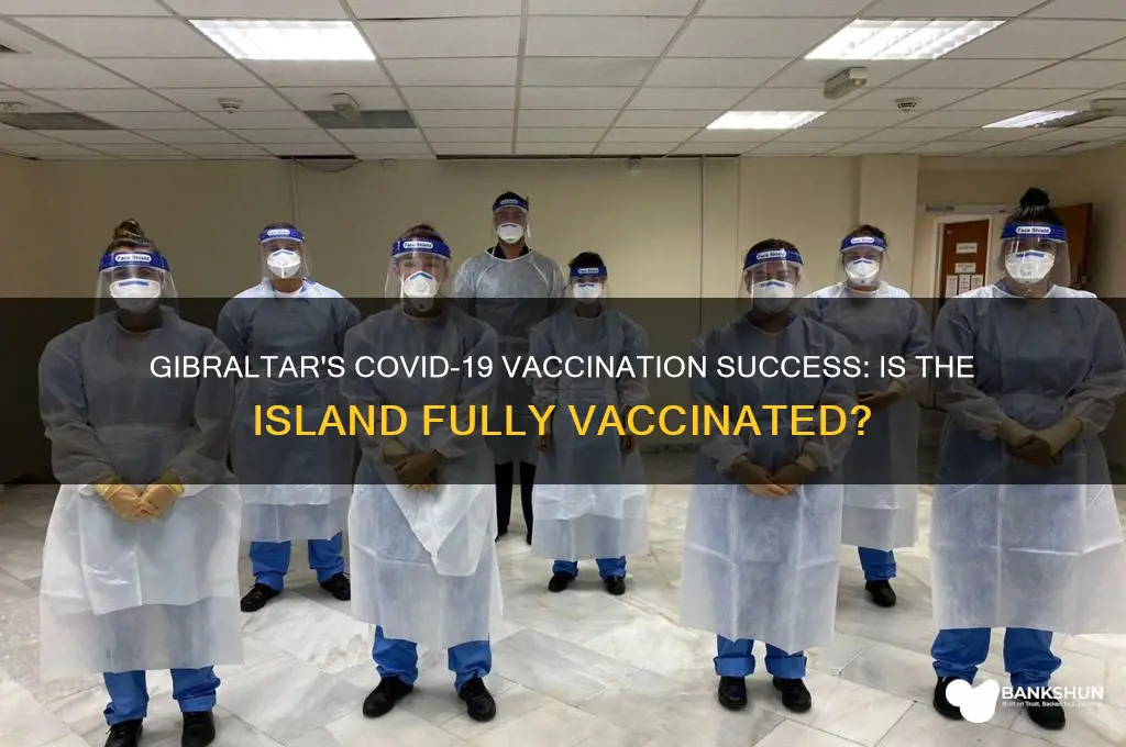 is the island of gibraltar fully vaccinated