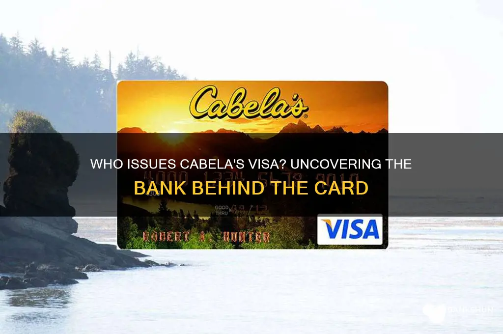 is the issuing bank for cabelas visa