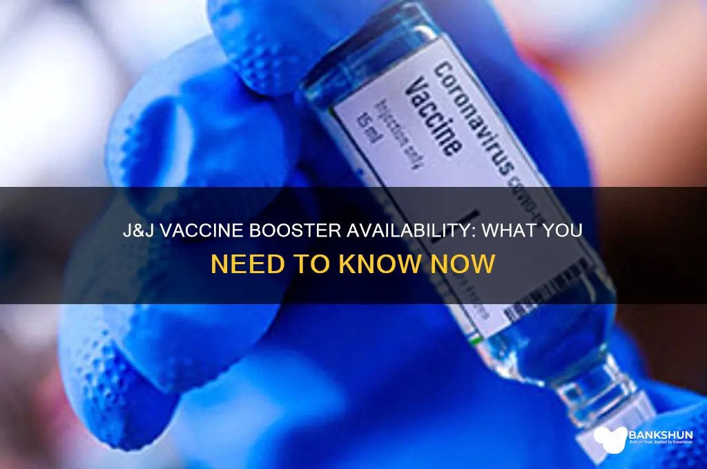 is the j&j vaccine booster available