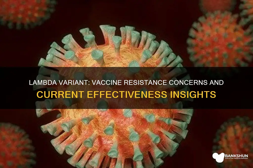 is the lambda variant resistant to vaccine