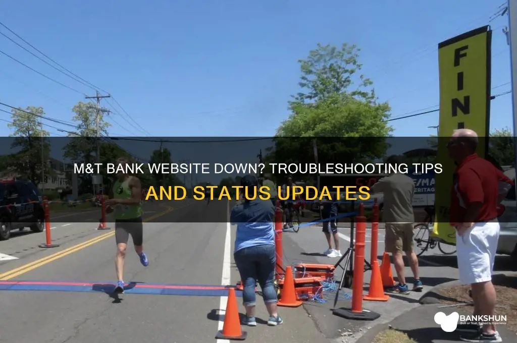 is the m&t bank website down