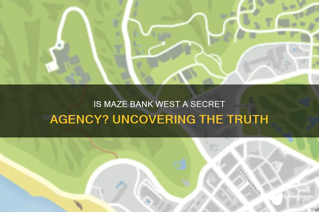 is the maze bank west an agency