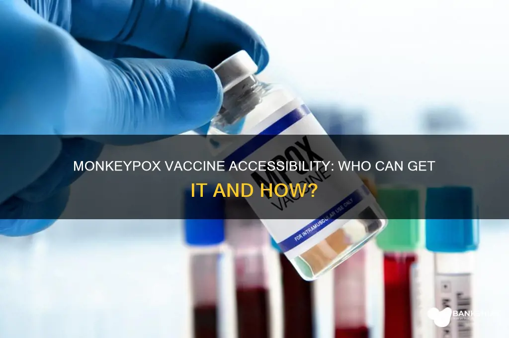 is the monkeypox vaccine available for everyone