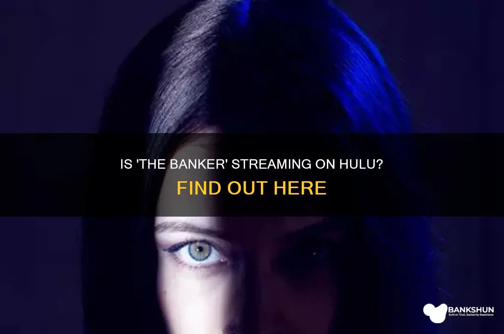 is the movie the banker on hulu