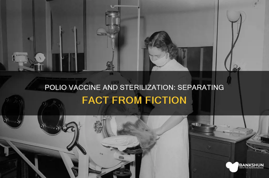 is the polio vaccine a sterilizing vaccine