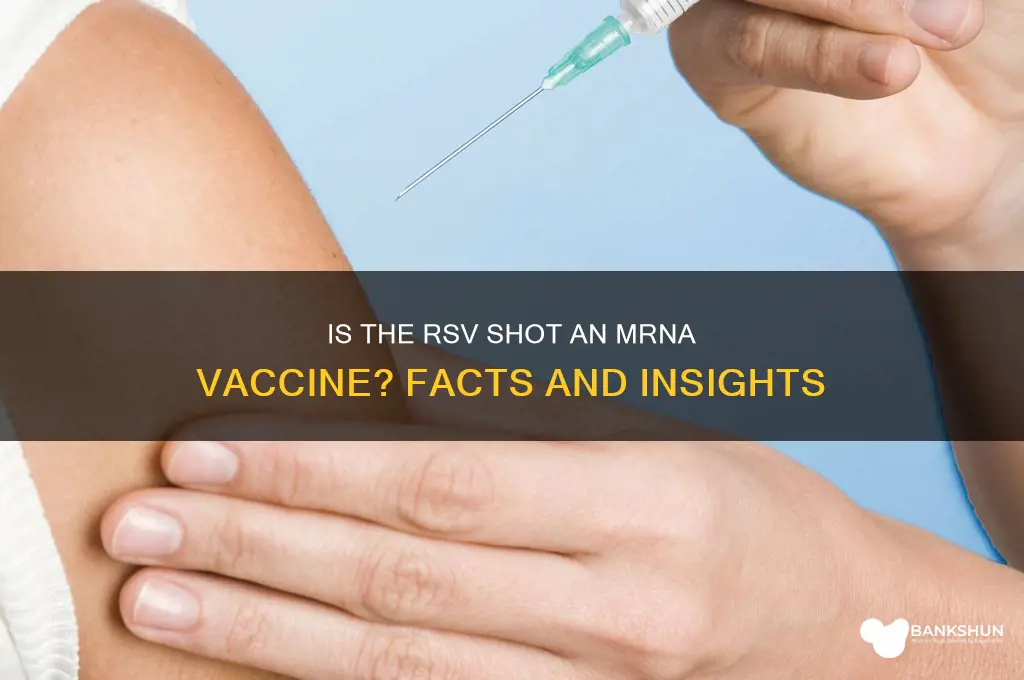 is the rsv shot a mrna vaccine