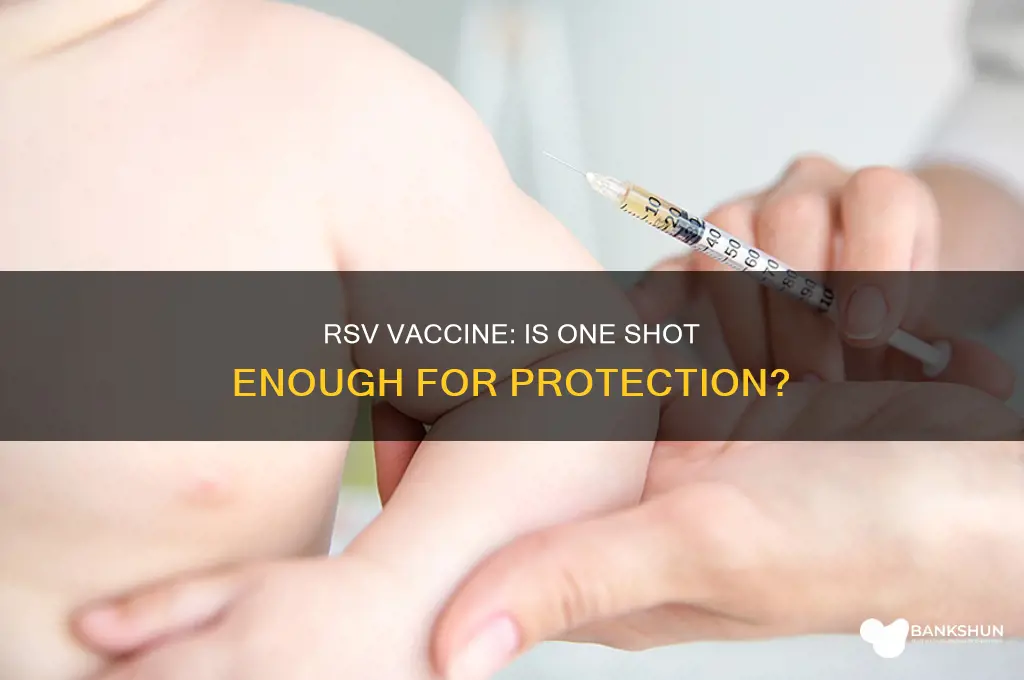 is the rsv vaccine just one shot