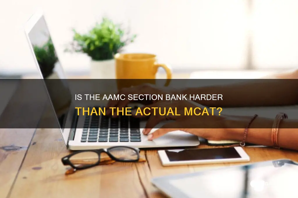 is the section bank for aamc hard
