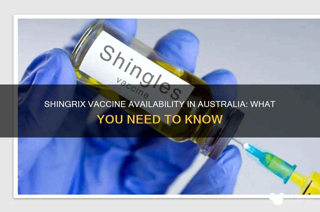 is the shingrix vaccine available in australia