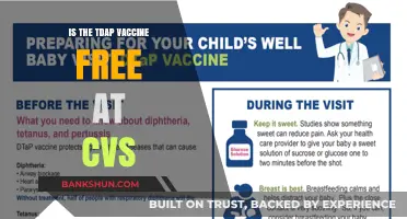 Is the Tdap Vaccine Free at CVS? What You Need to Know