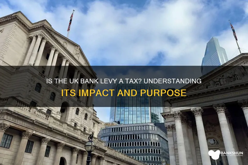 is the uk bank levy a tax