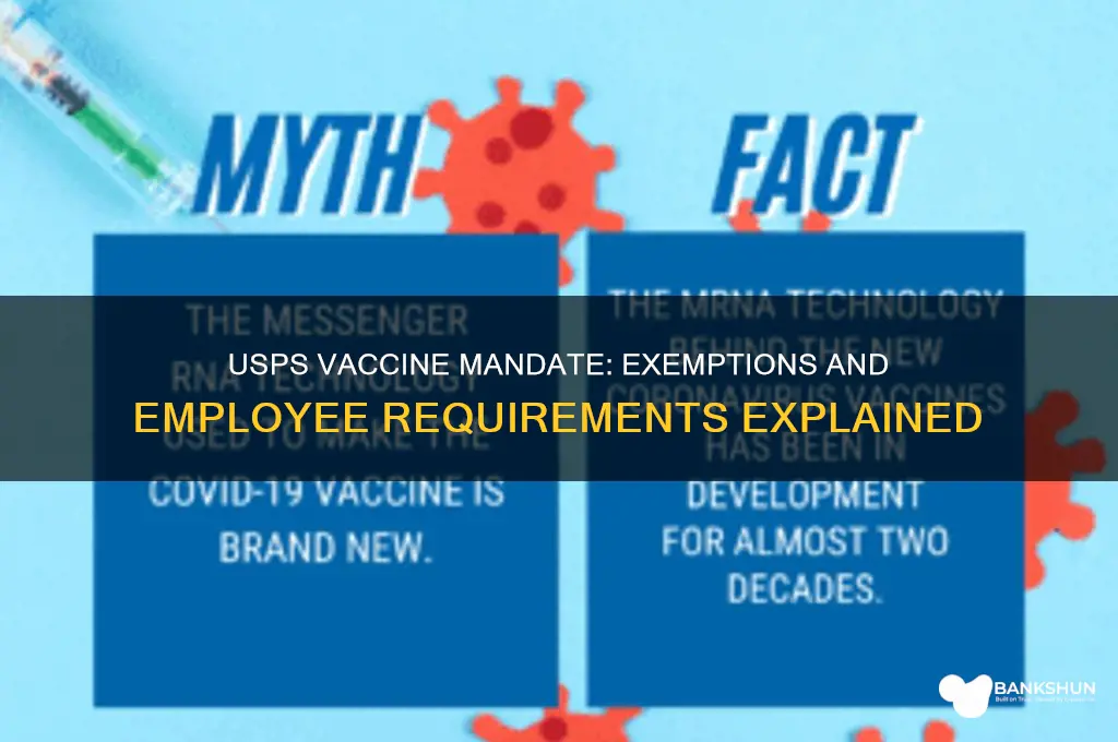 is the usps exempt from the vaccine