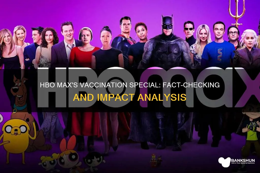 is the vaccination special on hbo max