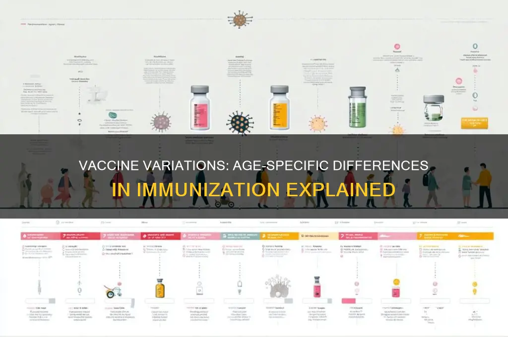 is the vaccine different for age groups