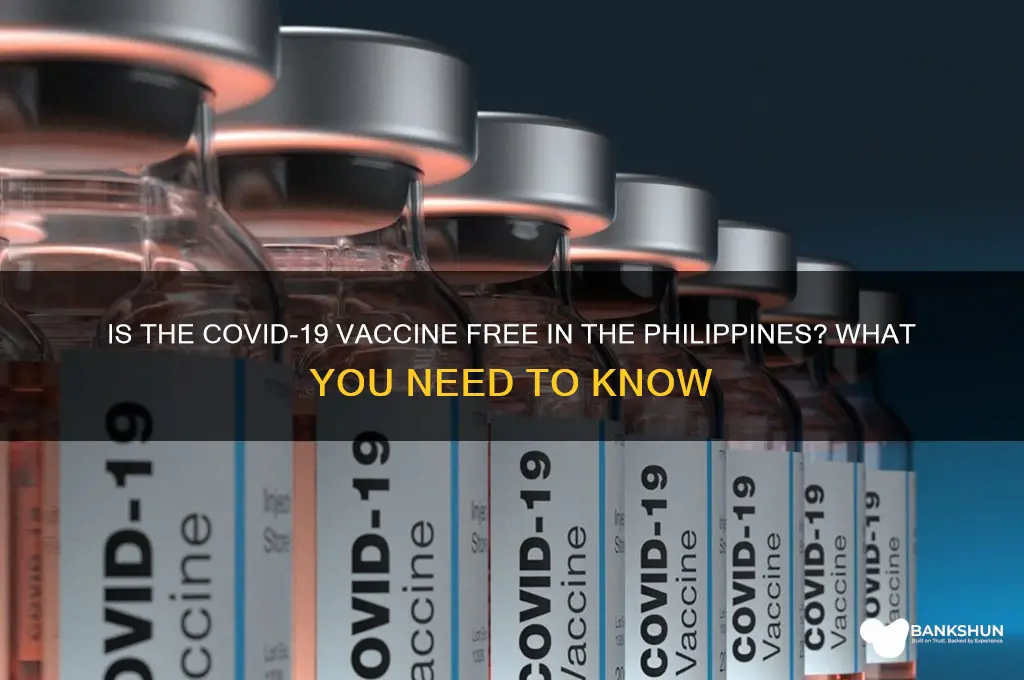is the vaccine free in the philippines