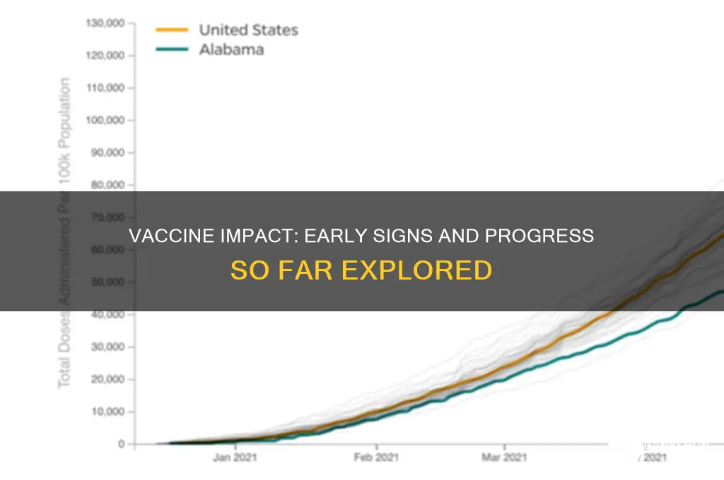 is the vaccine having an impact yet