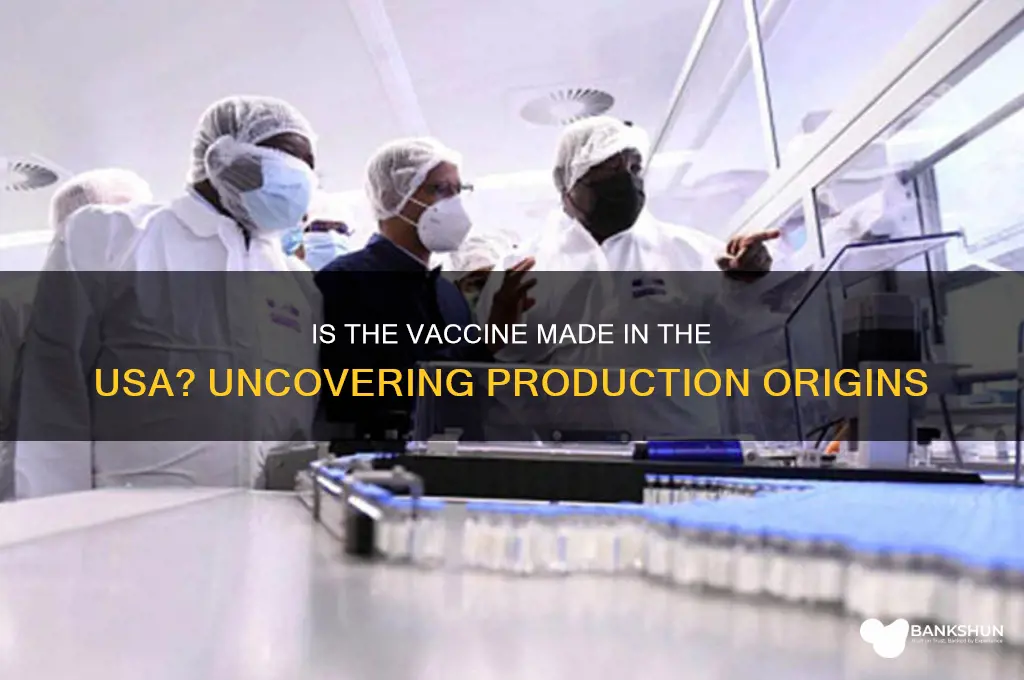 is the vaccine made in the usa