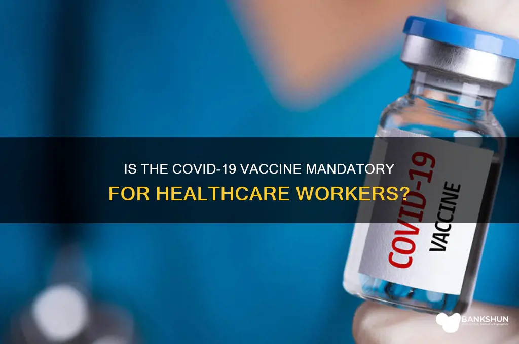 is the vaccine mandatory for healthcare workers