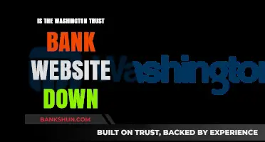 Is Washington Trust Bank's Website Down? Check Status and Solutions