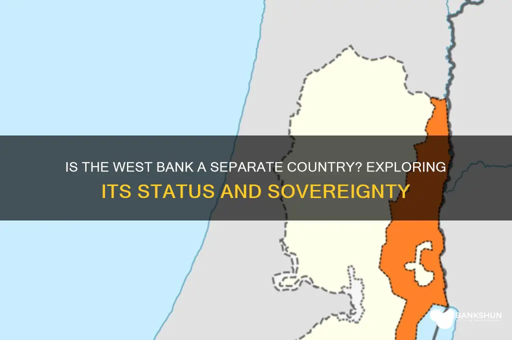 is the west bank a separate country