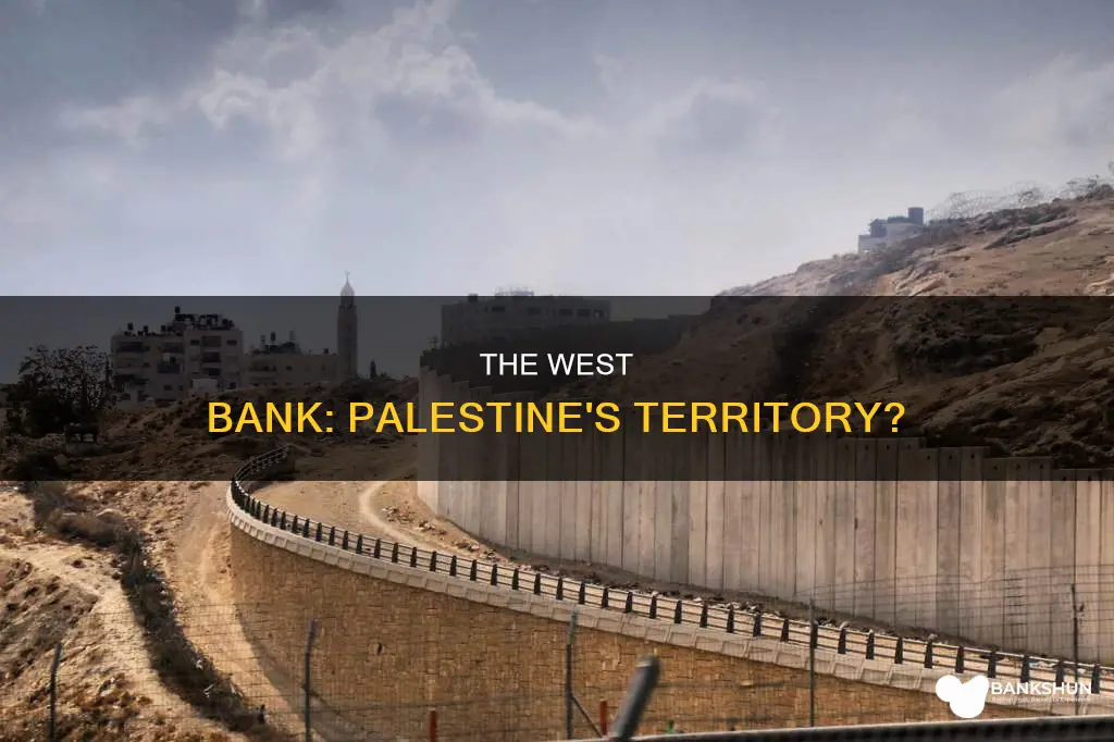 is the west bank part of palestine