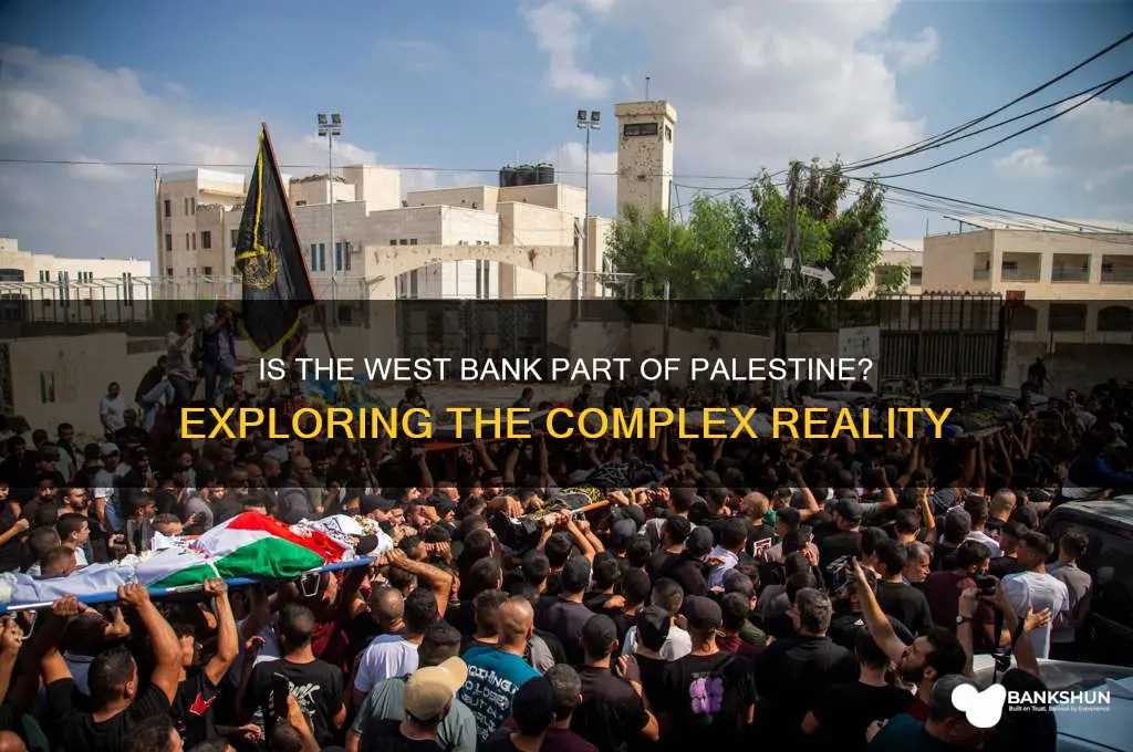 is the west bank part of palistine
