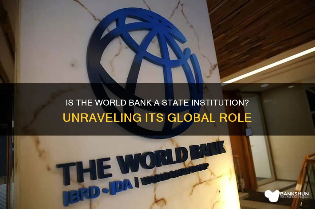 is the world bank a state institution