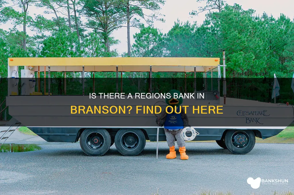 is their a regions bank in branson