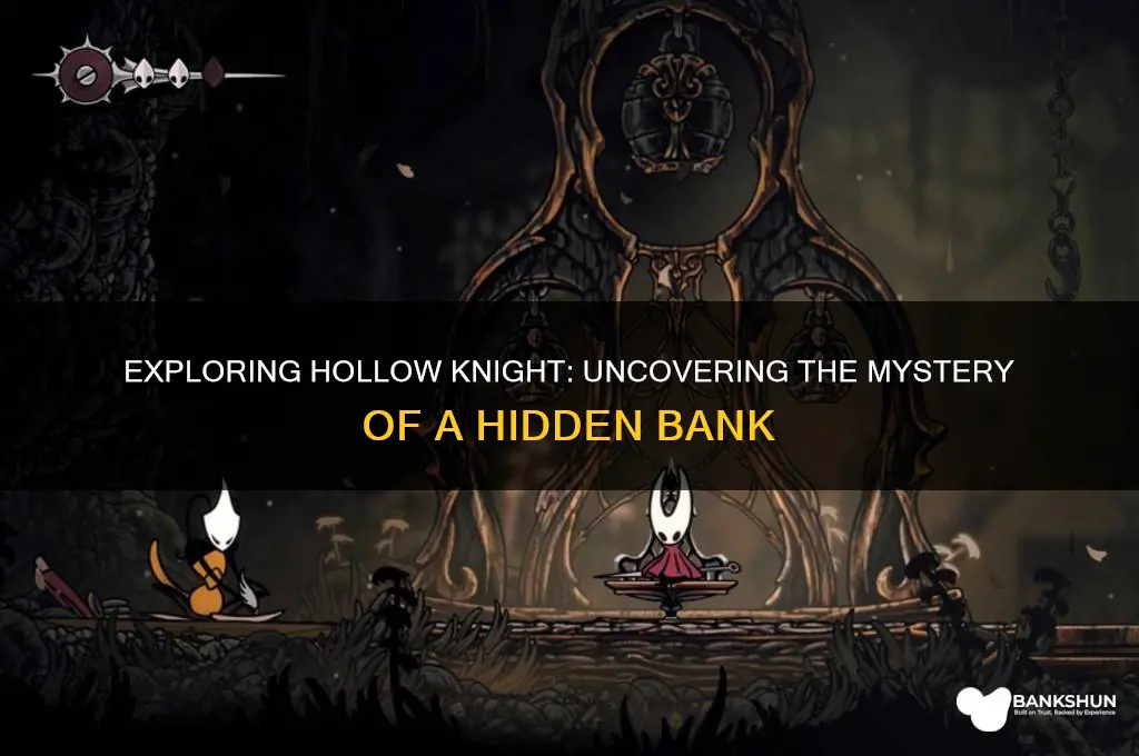 is there a bank in hollow knight