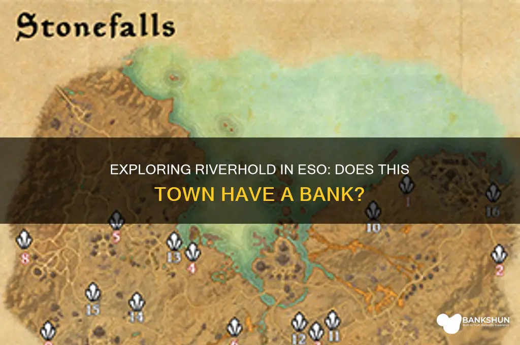 is there a bank in riverhold eso
