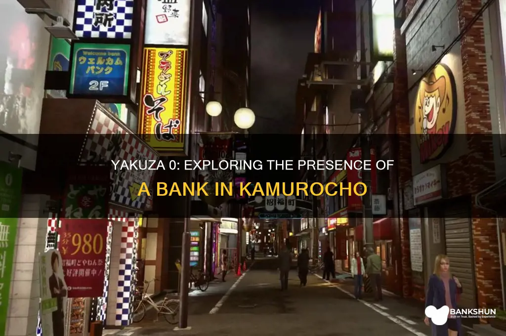 is there a bank in yakuza 0
