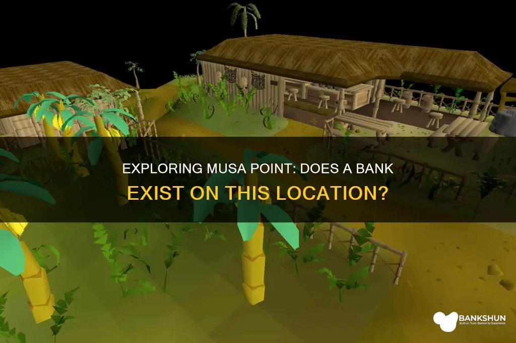 is there a bank on musa point