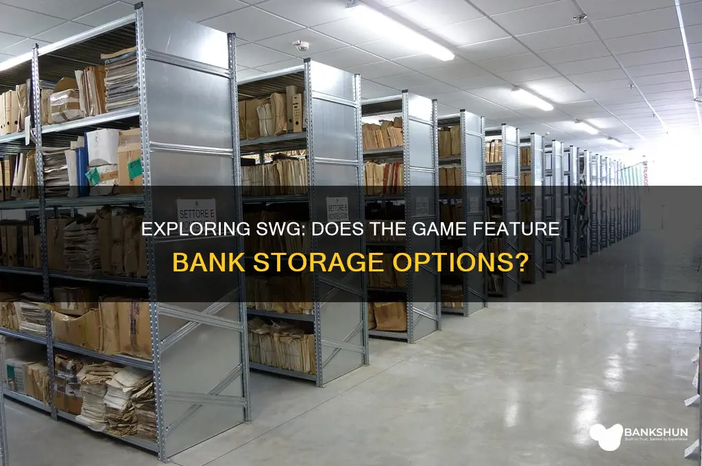 is there a bank storage on swg