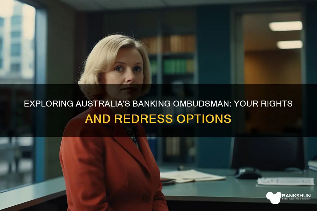 is there a banking ombudsman in australia
