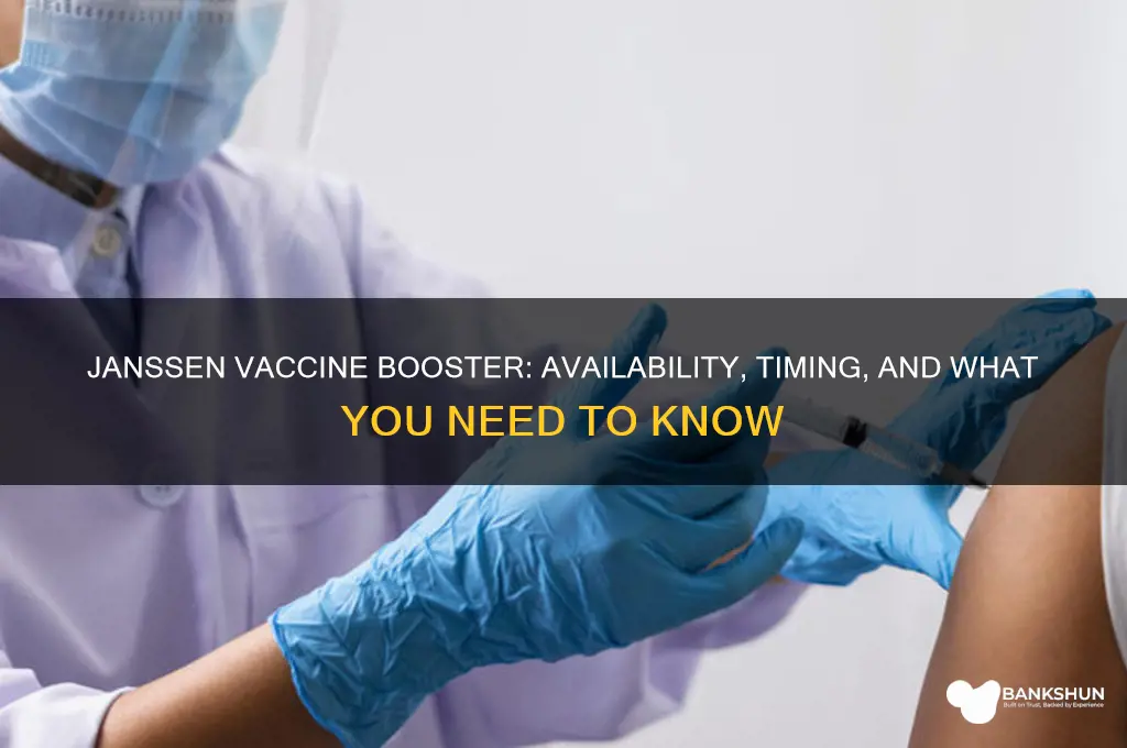 is there a booster for janssen vaccine