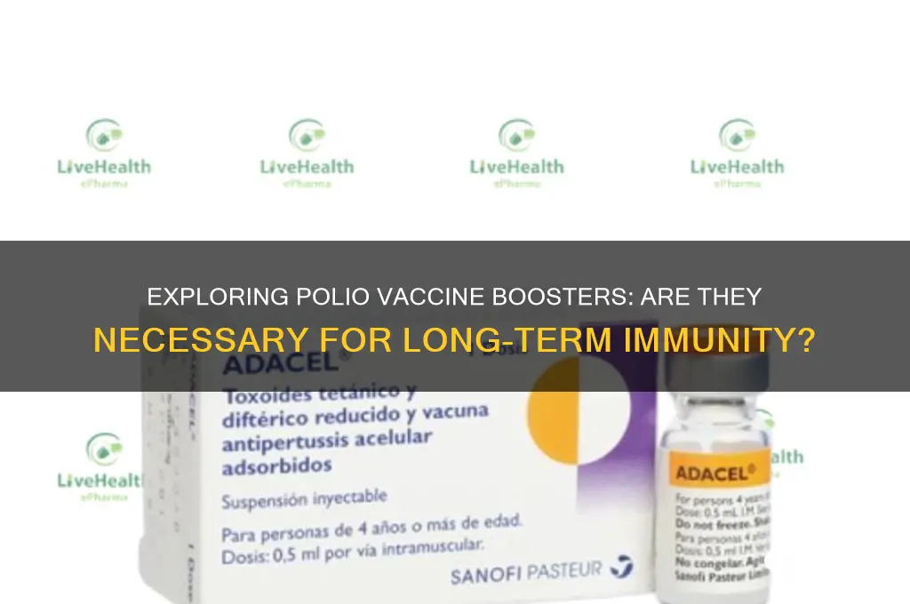 is there a booster for polio vaccine