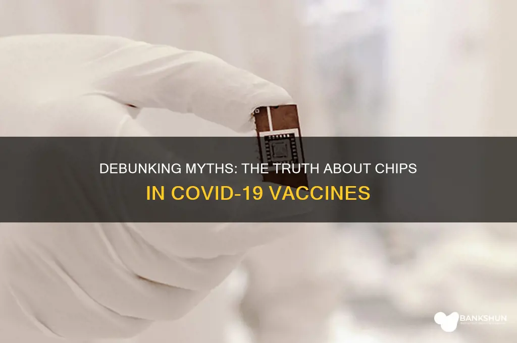 is there a chip in corona vaccine