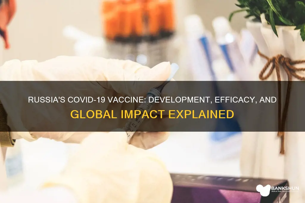 is there a coronavirus vaccine in russia