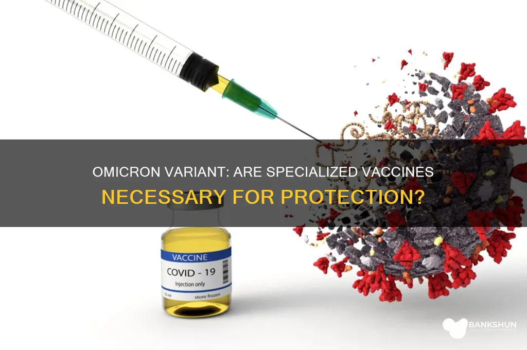 is there a different vaccine for omicron