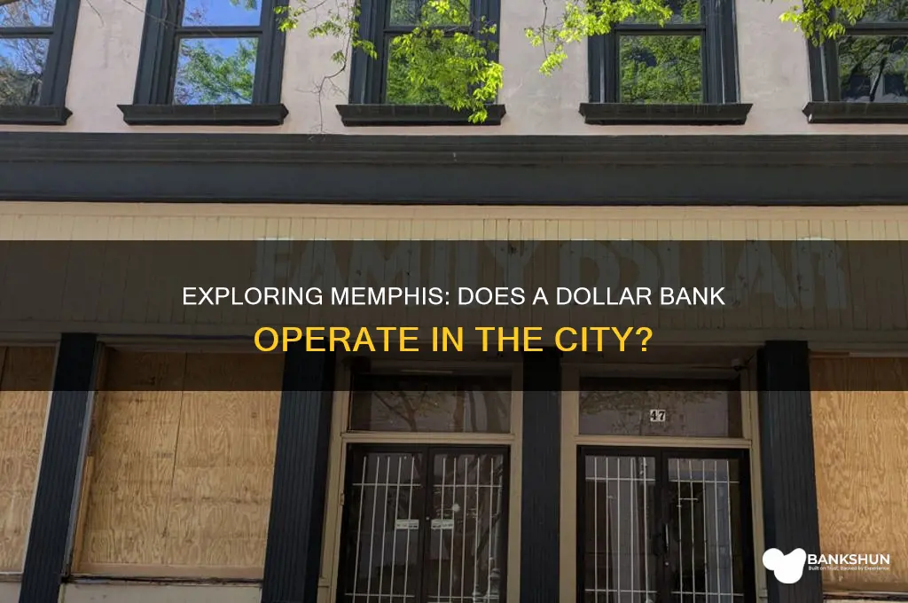 is there a dollar bank in memphis