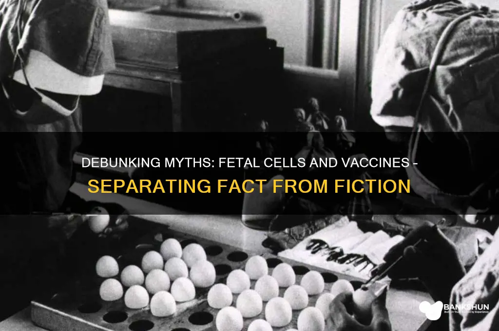 is there a fetus in the vaccine