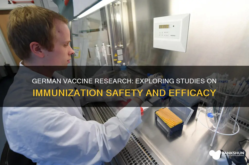 is there a german study on vaccines