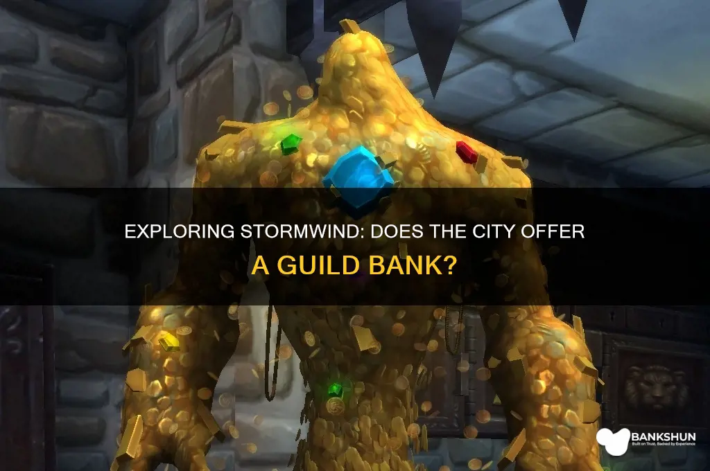 is there a guild bank in stormwind